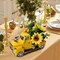 Metal Truck Decor with Sunflowers,Honey bee Decor,Fall Table Decor for Home Farmhouse,Vintage Pickup for Living Room Shelf Kitchen Table Centerpieces,Yellow